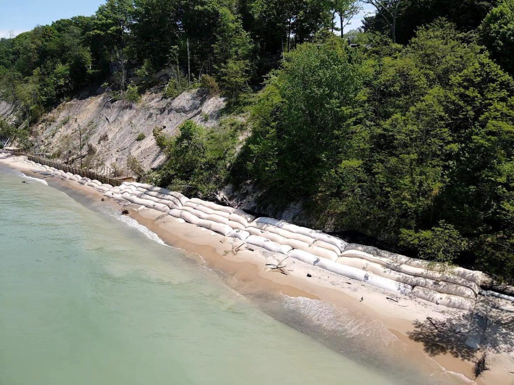 Using Sand for Lake Michigan Erosion Control - Superior Groundcover